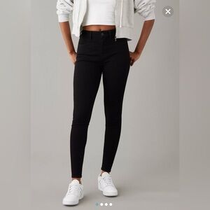 American Eagle Outfitters Black Dream High-Waisted Jegging
